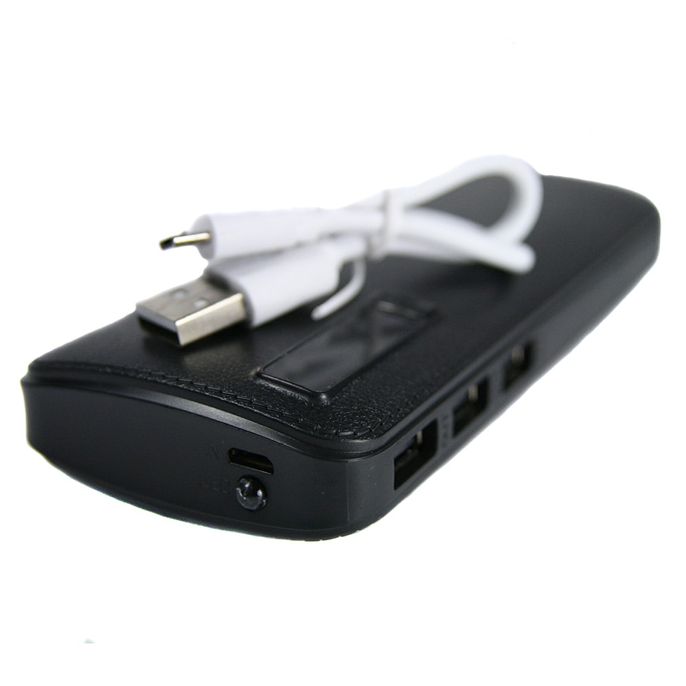 Chargeur de Téléphone avec trois sorties USB et une entrée micro USB 12000mAh