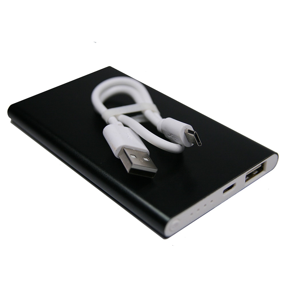 chargeur de téléphones mobiles une sortie USB et une entrée micro usb 6000mAh.